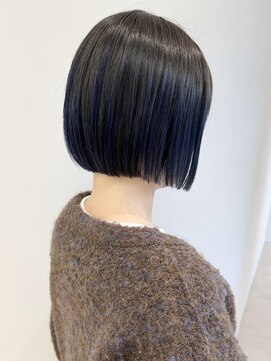 セイドット リー(Say. Ree) say.ボブミニボブくびれボブレイヤーボブオリーブグレーベージュ