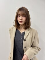 イル 天神西通り店(ill) 20代30代ボブ/ミディアムレイヤー/グレージュ/透明感/天神/大名