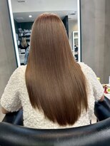 シェノン 表参道(CHAINON)&nbsp;表参道/着物ヘア/ダークアッシュ/ミディアムレイヤーカット/渋谷