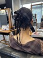 モアナバイヘッドライト 浦添店(Moana by HEADLIGHT)&nbsp;華やかパーティーヘアセット