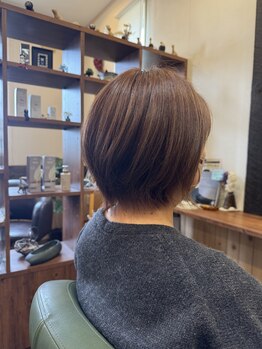 ヘアメイク ノエル(HAIR MAKE noel)の写真/頭皮に優しい施術でダメージ軽減◎人気のバブルとセットで白髪も美しくカバー♪