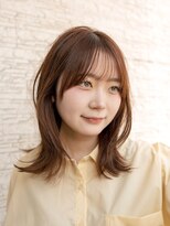 エオバイオー(EOW by oOo)&nbsp;【大人可愛いミディアムレイヤースタイル】