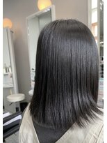 ヘアーフォーカス&nbsp;乾かすだけでキマる！感動のツヤ髪黒髪ストレート