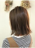 切りっぱなしボブ