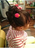 Kidsヘアアレンジ