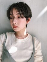 フィルムス 銀座(FILMS) レイヤーカット/デザインカラー/ウェットヘア/オリーブベージュ