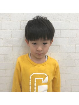 インフィールヘアー(Infeel hair) ツーブロックソフトマッシュ☆キッズカット☆