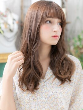 カバーヘア ブリス 川口(COVER HAIR bliss) エアリーウェーブ外国人風グラマラスロングa川口20代30代40代