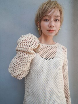 カンナ(Canna) ショート/ダブルカラー/マロンベージュ/髪質改善/tokio/20代30代