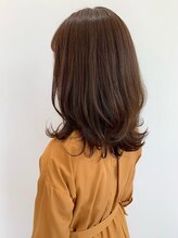 ヘアーアンドスパ フェリーチェ ミチ 野田屋町店(HAIR&SPA felice MICHI) 【feliceMICHI佐藤夏美】ふんわり外ハネレイヤー