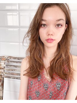 ルームバイシー 新宿(Loom. by Sea) 【遠藤 駿】ラフなウェーブが可愛い☆フェミニンパーマ【新宿】