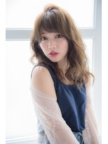 ミエル ヘア 新宿(miel hair)&nbsp;〈mielhair新宿〉ゆるふわカール　イルミナカラー