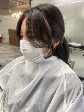 ボタン ハカタ(VOTAN hakata) 【YU_KA】韓国風顔まわりカット/博多福岡