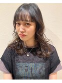 『安部萌華』ワイドバングと顔まわりレイヤー☆