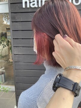 オーシー 四ツ井店(O'sea) インナーカラーローズ