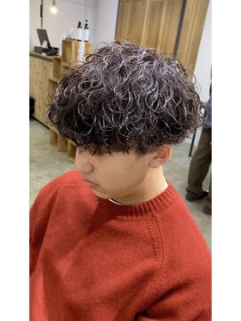 エルオム(EL.HOMME) 強め波巻きクリームパーマ