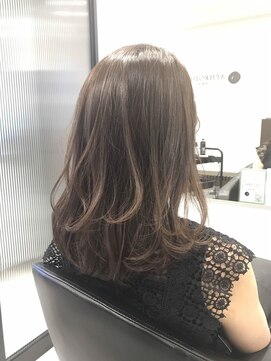 ルルディ バイ アフロディーテ銀座(luludi by APHRODITE) くびれヘア/アプリコットオレンジ/ハイライト/縮毛矯正/銀座