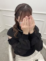【ヘアメ】あみかちゅ風ハーフツイン＊新井