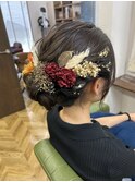 ヘアセット 成人式ヘア 卒業式ヘア ヘアアレンジ