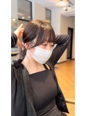 顔まわりカット/【檜谷】