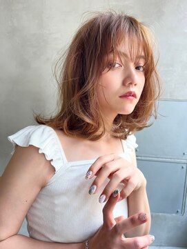 メーヴェ(Mowen) mowen×外国人風ヘアー×くすみブラウン×イルミナカラー