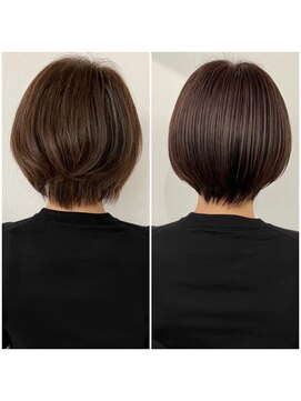 メロウ(me'lou) 《me’lou》ショートボブ20代30代40代50代