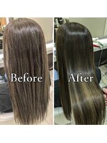 リザ(RIZA) 札幌 縮毛矯正 化粧品原料も使用,上質な美髪が手に入る♪