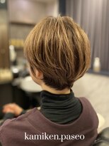 カミケンパセオ(kamiken.paseo)&nbsp;美シルエット◎大人のマッシュショート【カミケンパセオ/福島】