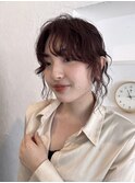 パーマ　パーマアレンジ　ニュアンスパーマ　ポイントパーマ