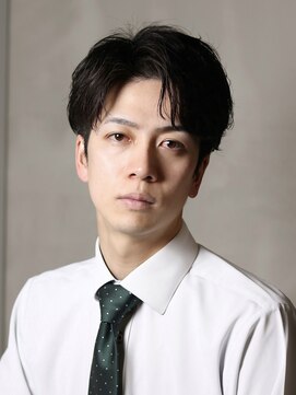 プライベートバーバー 武蔵小杉 新丸子(PRIVATE BARBER) 理容室バーバー大人スパイラルパーマメンズパーマ