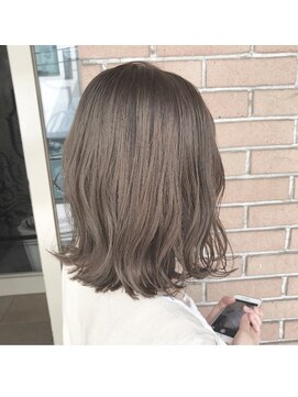 サロンドミルク 原宿(salon de MiLK) くびれミディアム/オリーブグレージュ/ブラウンカラー