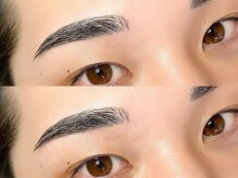 お顔の印象は【目元が8割！】ヘアももちろん大事ですが、イケメンになる近道は眉にあり！劇的変化を★