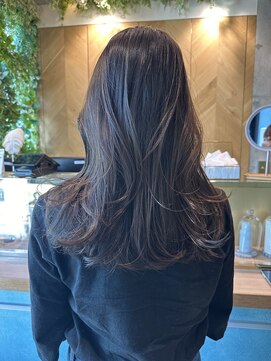 ロンドフルール 大宮東口(Lond fleur) ワイドバングイメチェン美髪外ハネボブ+レイヤーカット韓国/大宮