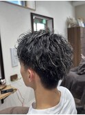 MEN'S HAIR/ベリーショート/ニュアンスパーマ/韓国マッシュ
