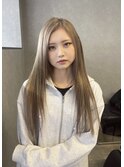 ミルクティーグレージュ/ミルクティー/ベージュ#浜松駅#カラー