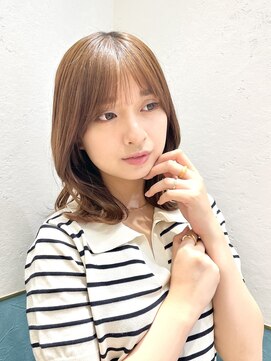 ロンド レグリーズ 立川(Lond leglise) ミニウルフレイヤーカット顔周りカット前髪カット韓国ボブ/立川