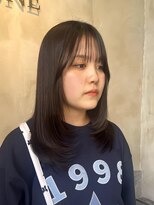 カフネ(CAFUNE)&nbsp;レイヤーカット/アッシュブラウン