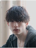 初めてのパーマでも◎ラフな質感が人気のシャドウパーマ