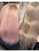 【初めては2ブリーチがおすすめ！】最先端のケアブリーチでダメージレスにハイトーンを継続！【心斎橋】