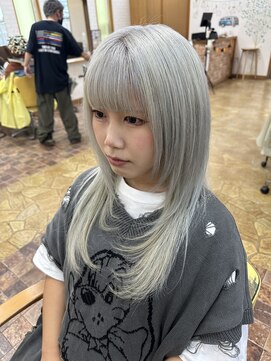 エクリュ(eKuryu) レイヤースタイルホワイトシルバー