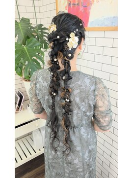 リール(THE RIRE.) ＊THERIRE. スーパーロング×編みおろしツイン＊