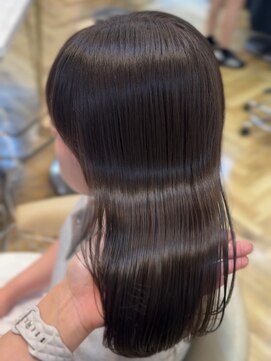 ロンド フィーユ(Lond fille) 暗めカラー/韓国レイヤー/マロンベージュ/くすみベージュ/銀座