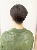 【morio成増/一戸】大人可愛い刈り上げショートグレージュ