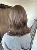【ブリーチなし】オリーブベージュ