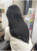 ブルーブラックレイヤーカット