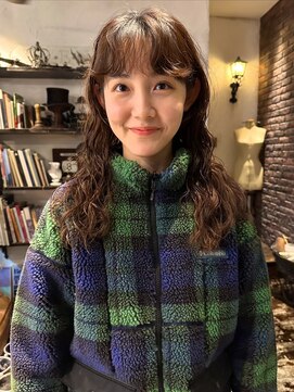 【RIKU】レイヤーパーマ　ロングパーマ　福岡パーマ