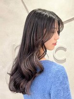 ロック(rock) レイヤー/レイヤーカット/顔まわり/顔周りカット/透明感カラー