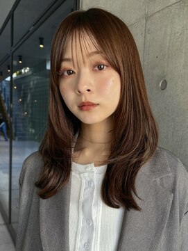ガーデン 渋谷(GARDEN) 小顔に見せるヘア/オリーブグレー/ココアベージュ/レイヤー
