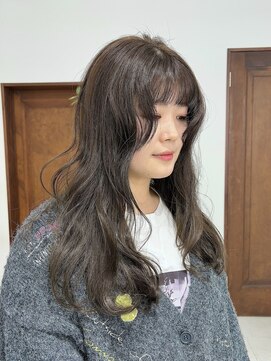 オーリーエトワ 御器所(oorry.etwa) ニュアンス巻きオリーブベージュ/マロンベージュ