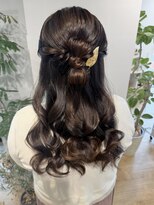 ケファ(Kepa)&nbsp;ハーフアップ リボン風